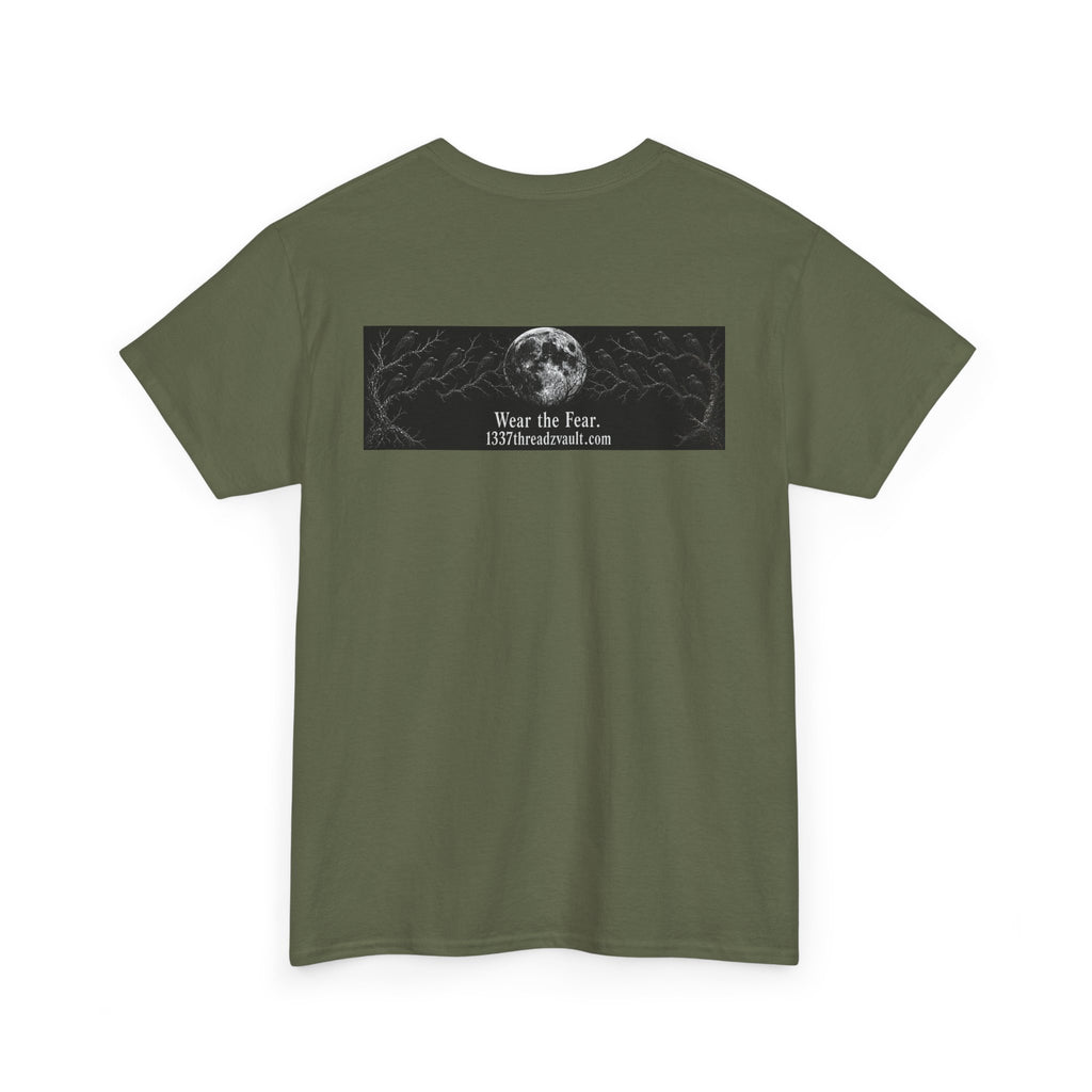 Graphic Tee — “The Only Flock Cameras We Need” Raven Illustration