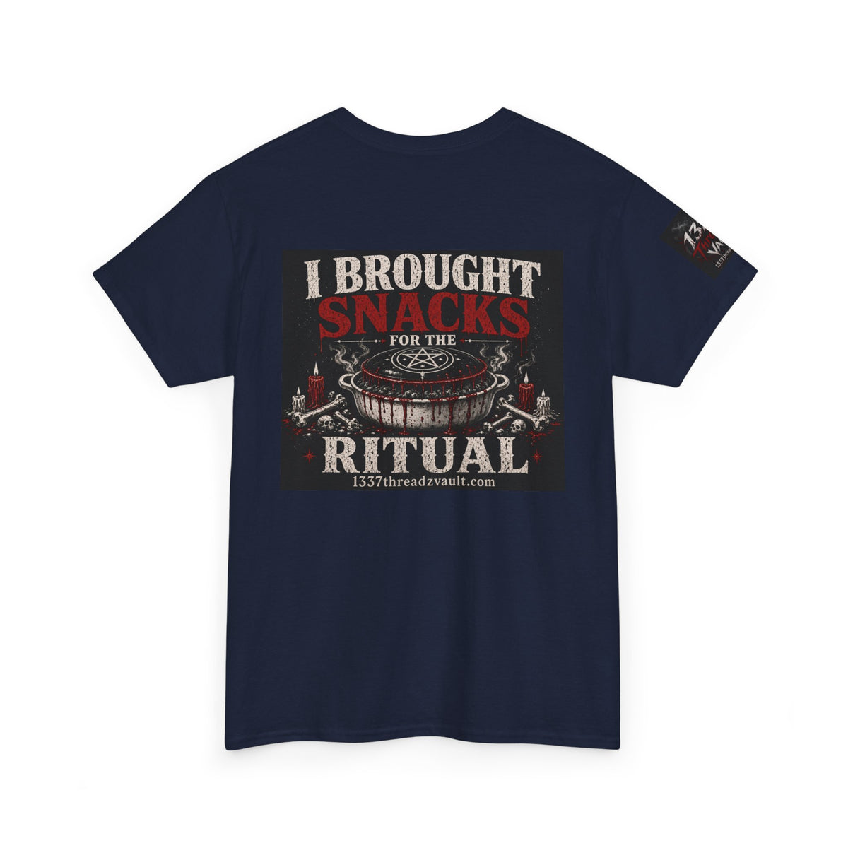 Snack Ritual T‑Shirt — “I Brought Snacks for the Ritual” Graphic Tee