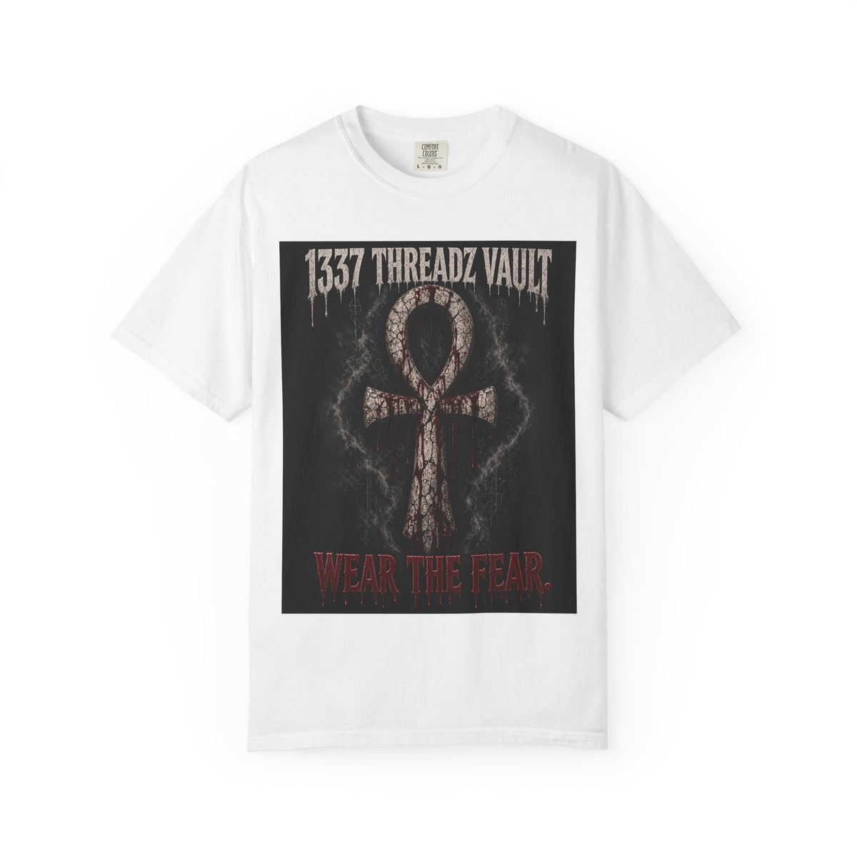 Wear The Fear T-Shirt — 1337 Threadz Vault Ankh Graphic Tee