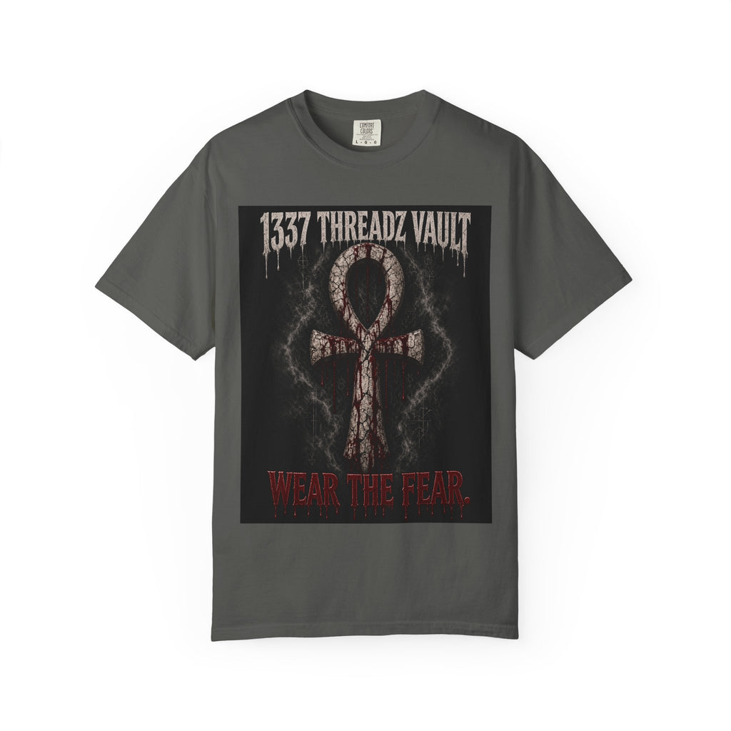Wear The Fear T-Shirt — 1337 Threadz Vault Ankh Graphic Tee