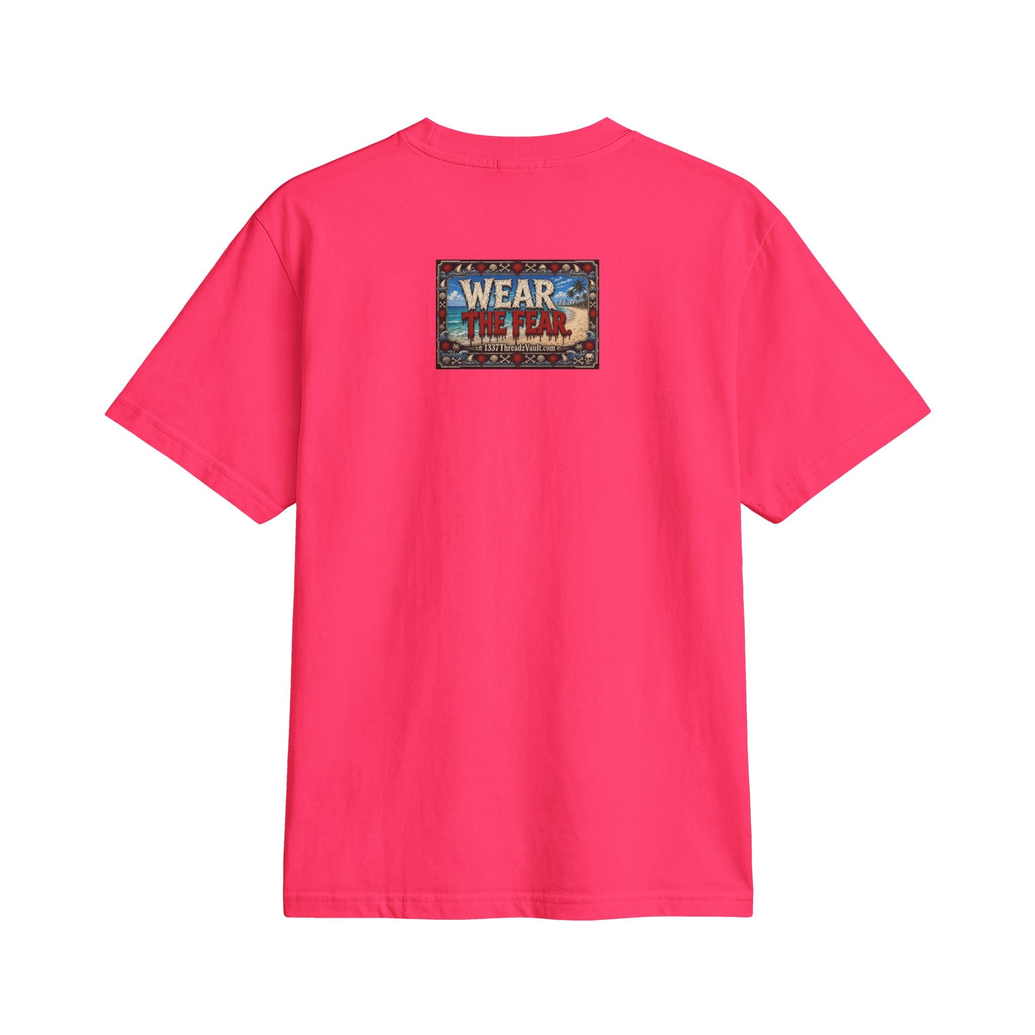 Beach Life Graphic Tee — "Wear The Fear" Surf Vibe T-Shirt