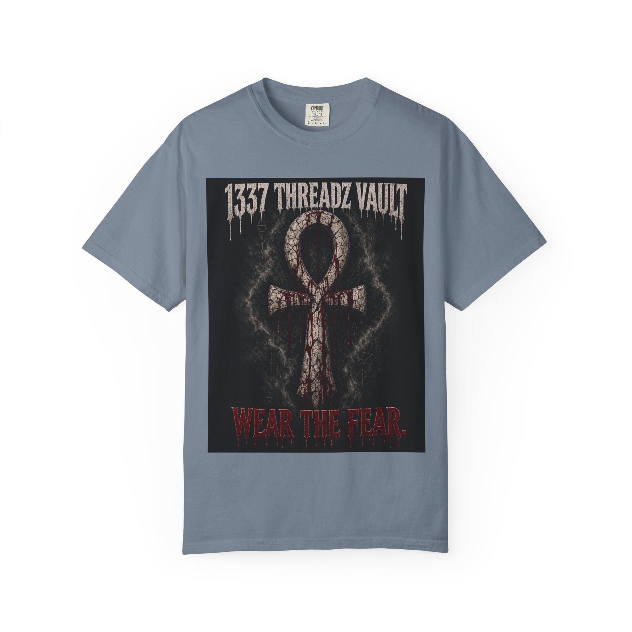 Wear The Fear T-Shirt — 1337 Threadz Vault Ankh Graphic Tee
