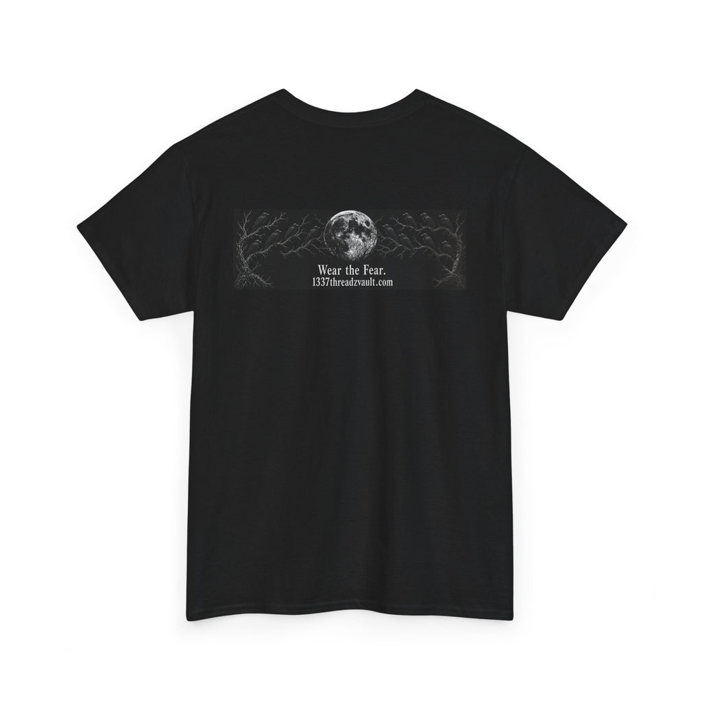 Graphic Tee — “The Only Flock Cameras We Need” Raven Illustration