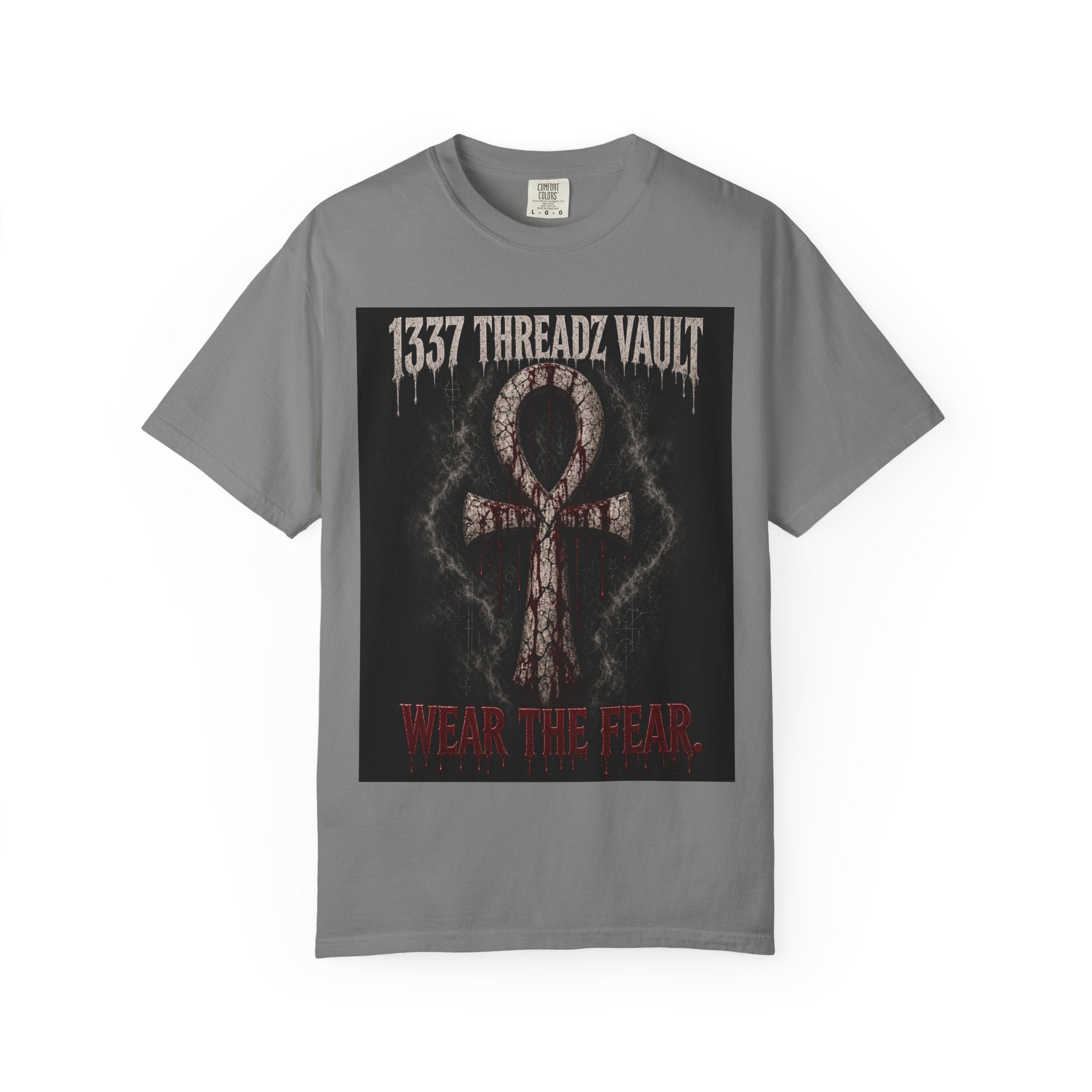 Wear The Fear T-Shirt — 1337 Threadz Vault Ankh Graphic Tee