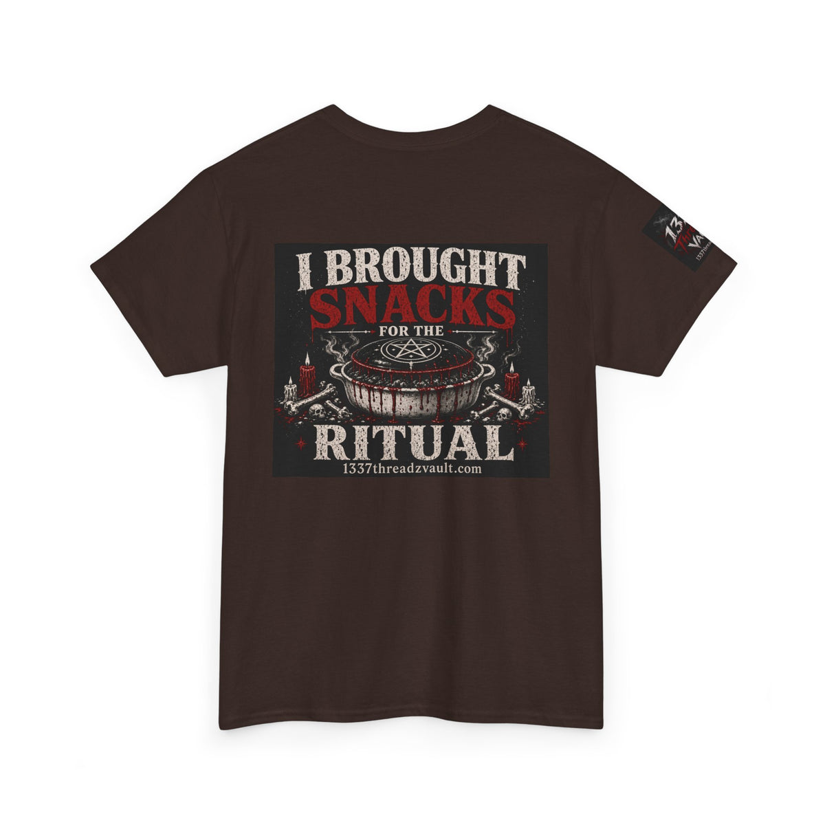 Snack Ritual T‑Shirt — “I Brought Snacks for the Ritual” Graphic Tee