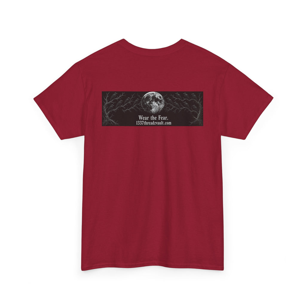 Graphic Tee — “The Only Flock Cameras We Need” Raven Illustration