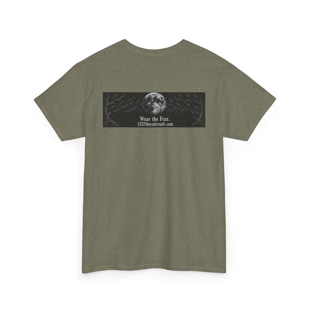Graphic Tee — “The Only Flock Cameras We Need” Raven Illustration