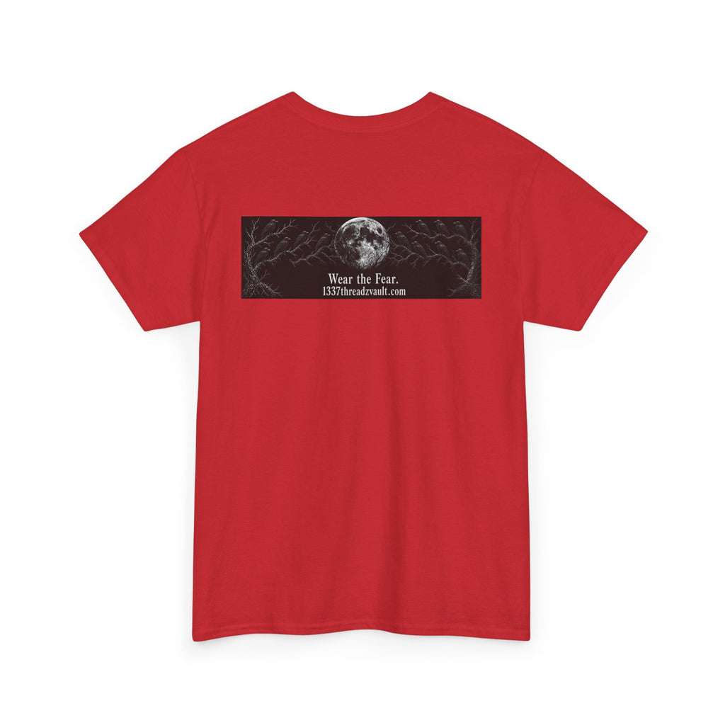 Graphic Tee — “The Only Flock Cameras We Need” Raven Illustration