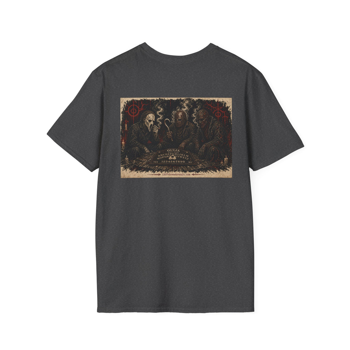 Wear The Fear Round Logo T‑Shirt — Wicked Ouija Party T-Shirt