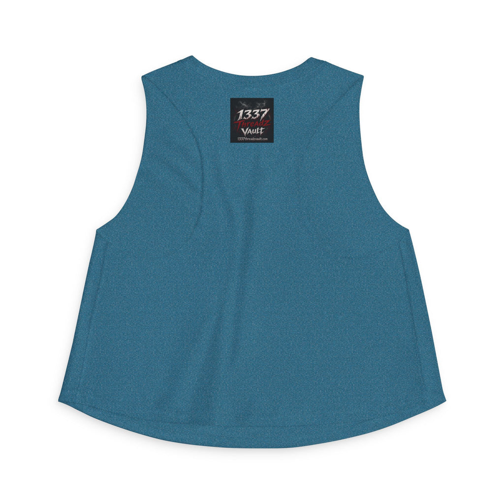 Horror Whore Crop Top — Retro M Horror Graphic