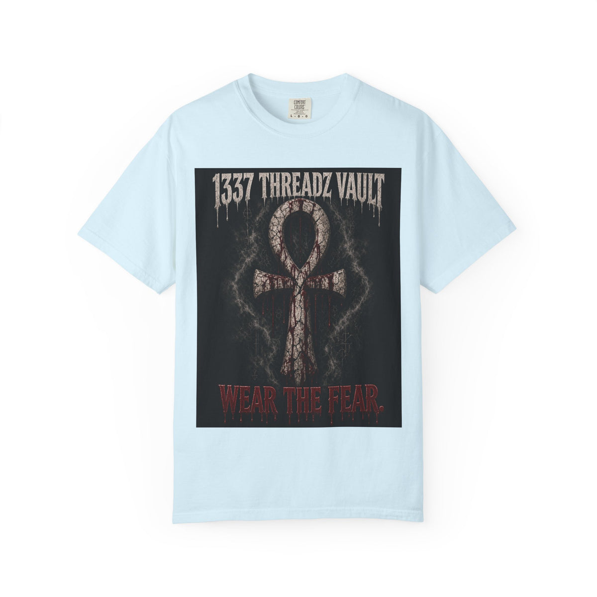 Wear The Fear T-Shirt — 1337 Threadz Vault Ankh Graphic Tee
