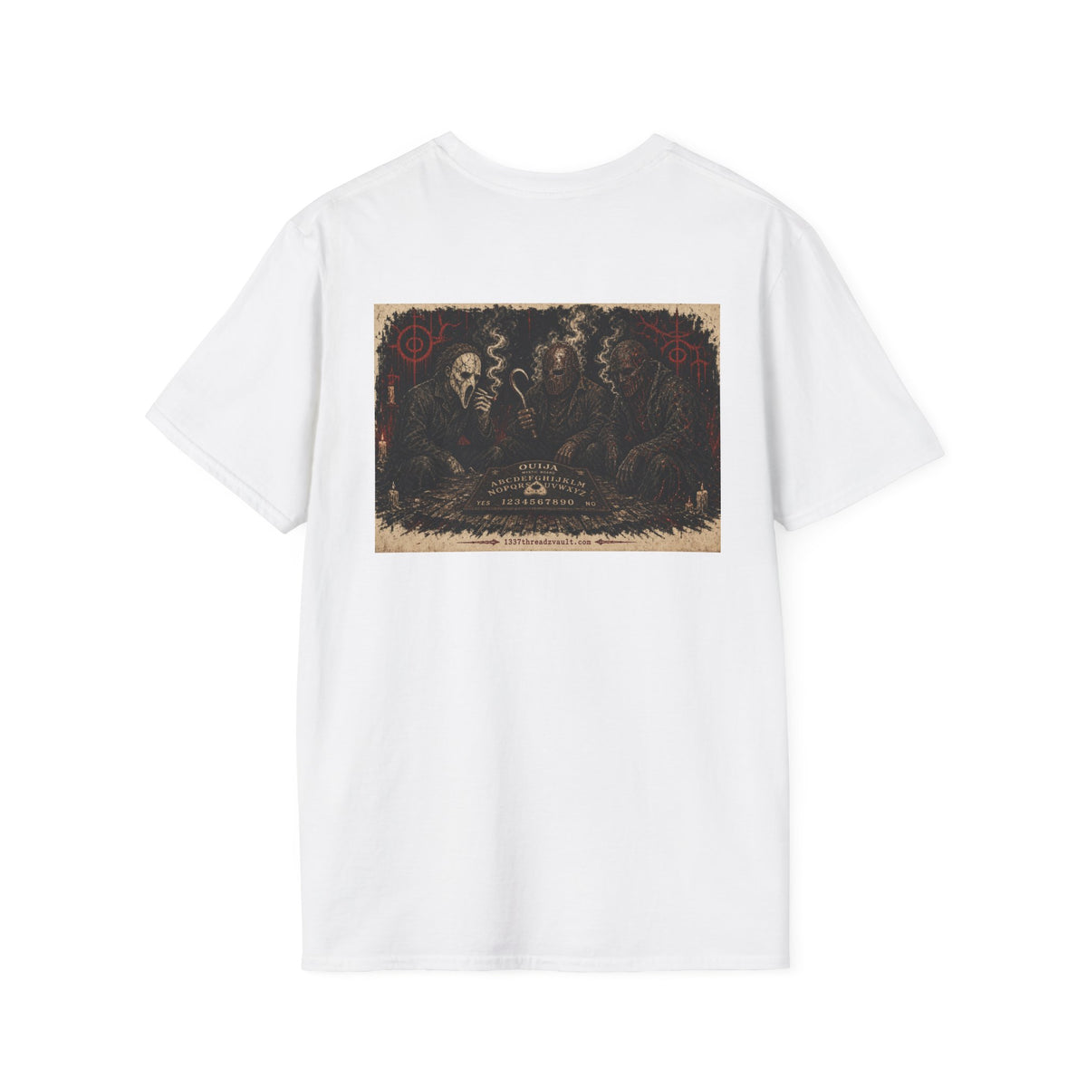 Wear The Fear Round Logo T‑Shirt — Wicked Ouija Party T-Shirt