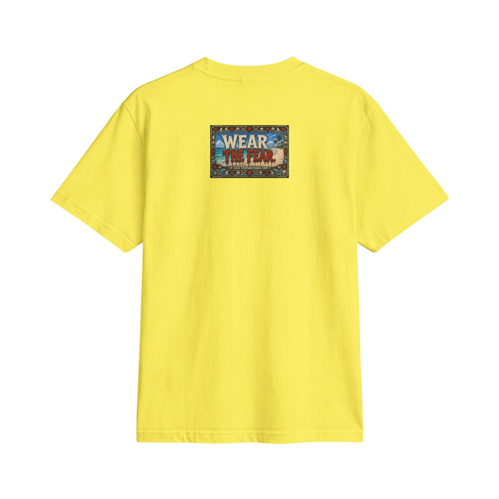 Beach Life Graphic Tee — "Wear The Fear" Surf Vibe T-Shirt