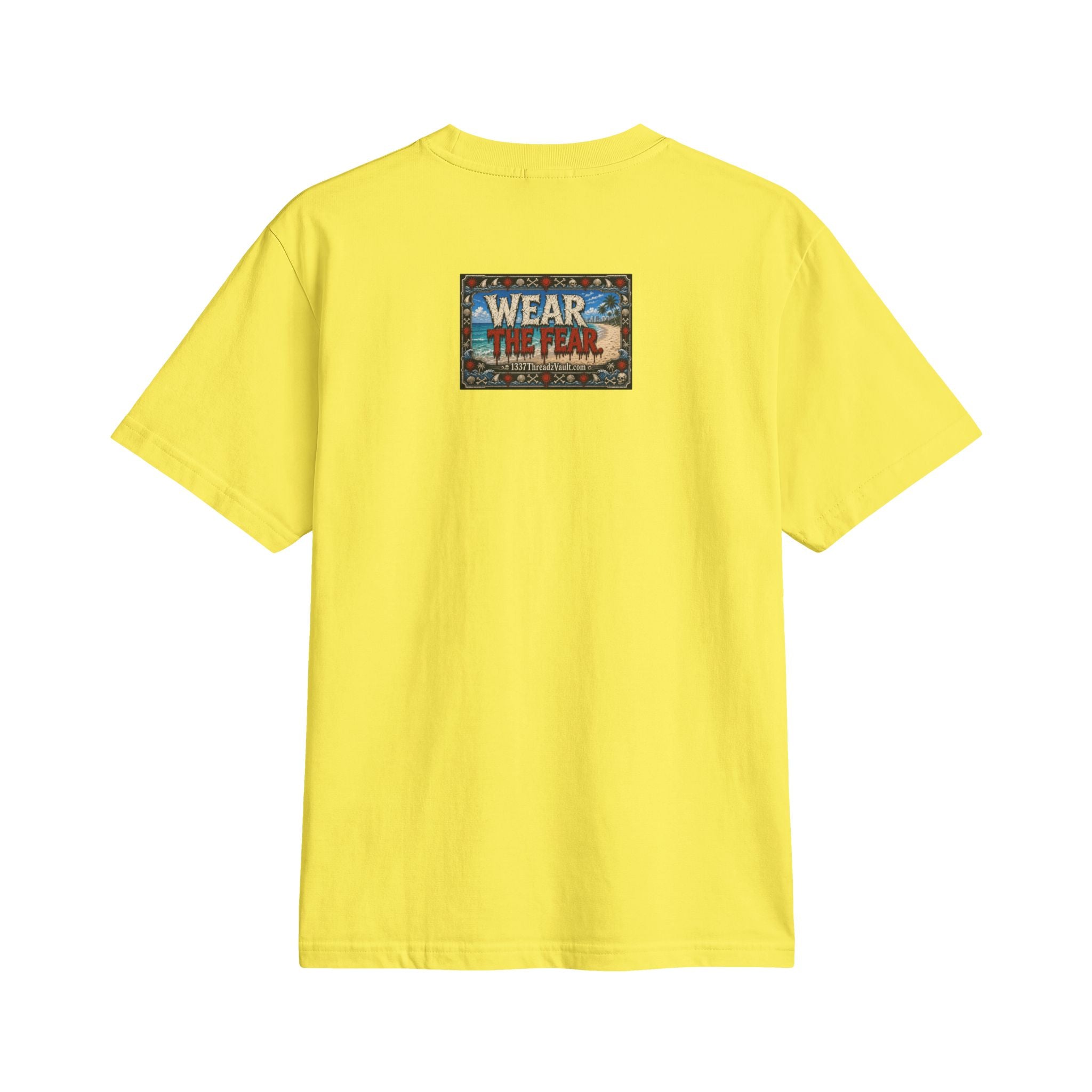 Beach Life Graphic Tee — "Wear The Fear" Surf Vibe T-Shirt