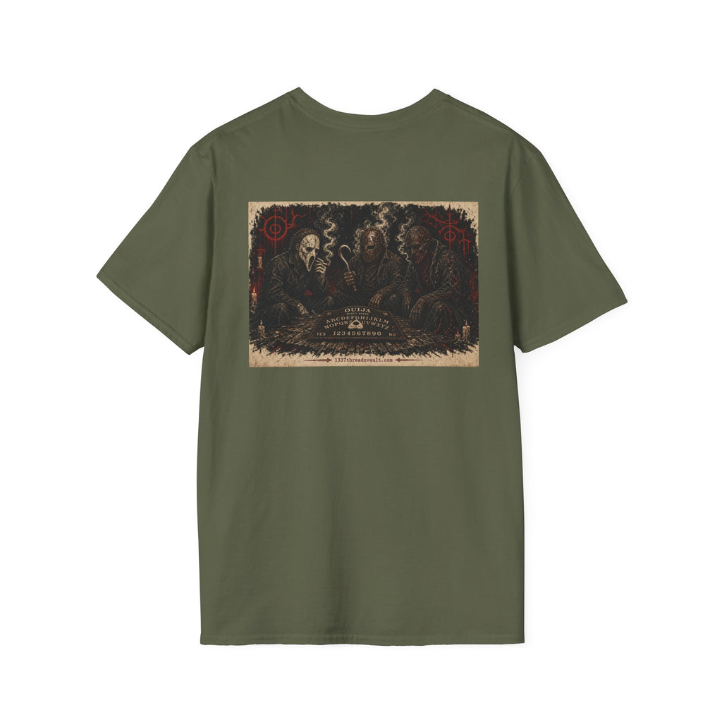 Wear The Fear Round Logo T‑Shirt — Wicked Ouija Party T-Shirt